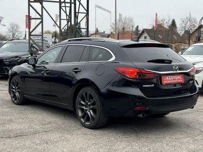 MAZDA 6 Sportkombi 2.2 CD Revolution Top (Automata) Sávtartó Head-up Napfénytető Fehér bőr Tolatókamera F1 Váltó!