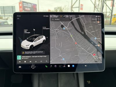 TESLA MODEL 3 Long Range AWD (Automata) FSD. FEHÉR BELSŐ. Perf BOOST. garanciális. hőszivattyú. vonóhorog!