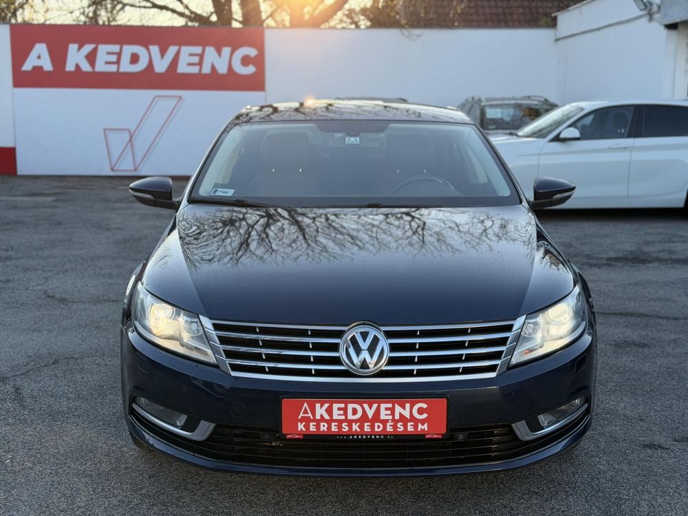 VOLKSWAGEN CC 2.0 CR TDI BMT DSG [5 személy] Xenon Tempomat Ülésfűtés PDC Navi Bluetooth 2 gyári kulcs!