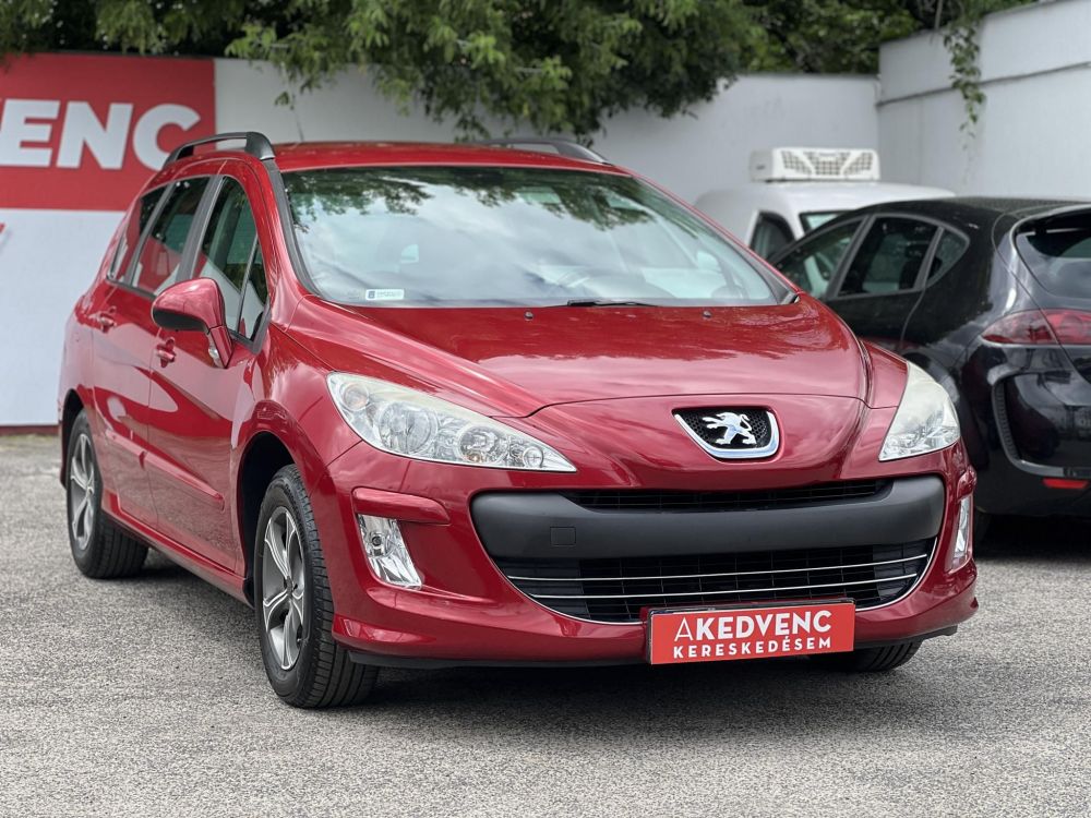 PEUGEOT 308 1.4 VTi Confort Pack 90e km. Magyarországi. klíma. tempomat. vonóhorog. 2 gyári kulcs!