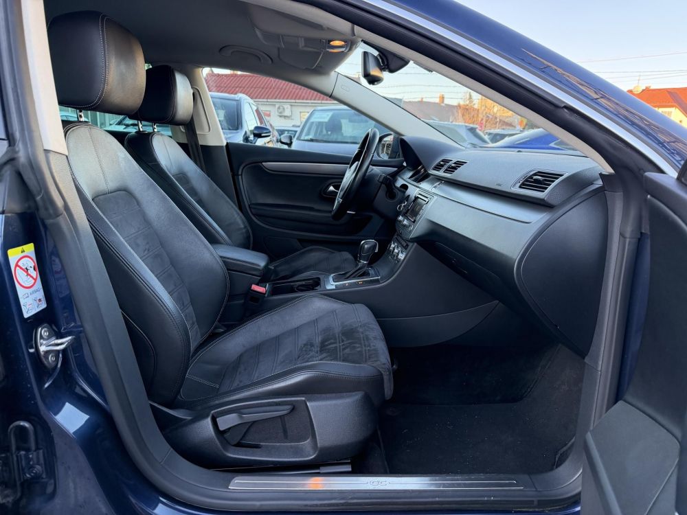 VOLKSWAGEN CC 2.0 CR TDI BMT DSG [5 személy] Xenon Tempomat Ülésfűtés PDC Navi Bluetooth 2 gyári kulcs!