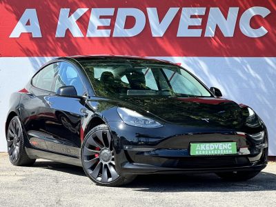TESLA MODEL 3 Performance AWD (Automata) 106e km. mátrix LED. AMD Ryzen. hőszivattyú. garanciális!