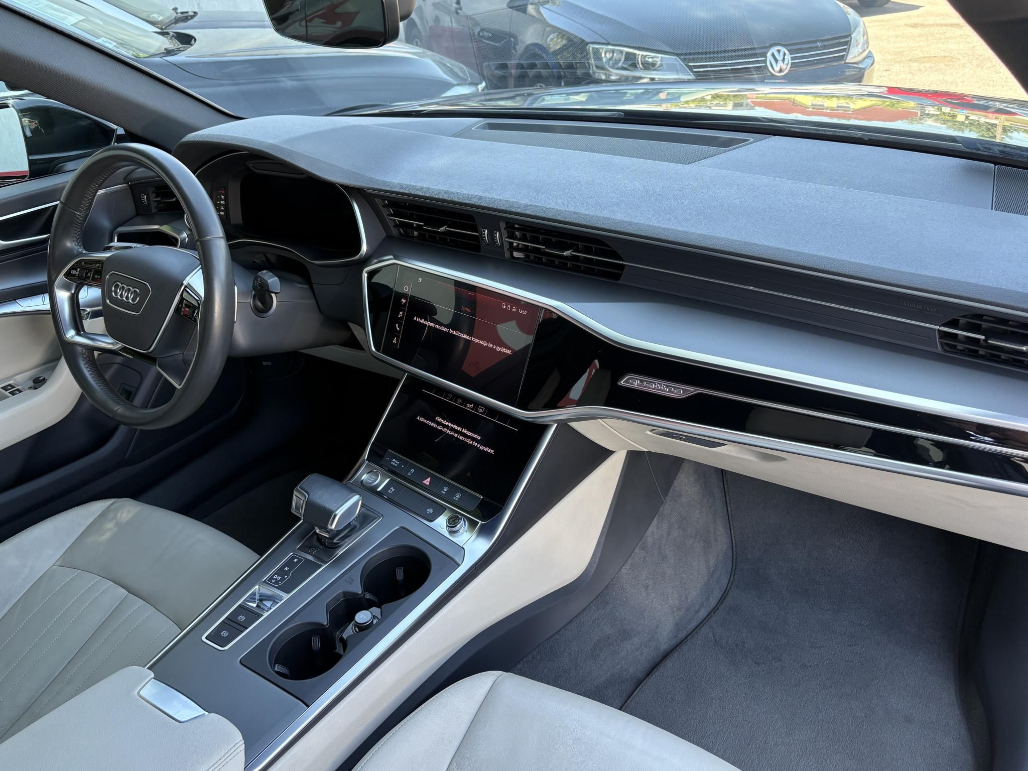AUDI A6 55 TFSI Sport quattro S-tronic 97e km. LED Virtual Cockpit Memória Vajbőr Kamera Távtartó Sávtartó