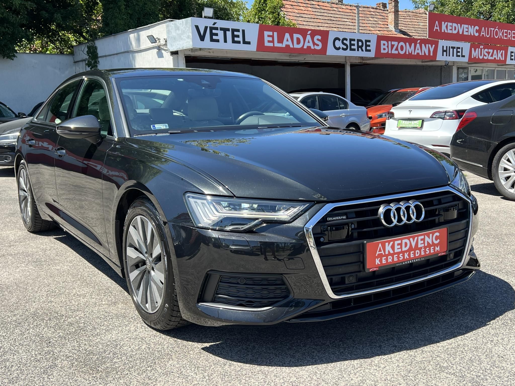 AUDI A6 55 TFSI Sport quattro S-tronic 97e km. LED Virtual Cockpit Memória Vajbőr Kamera Távtartó Sávtartó