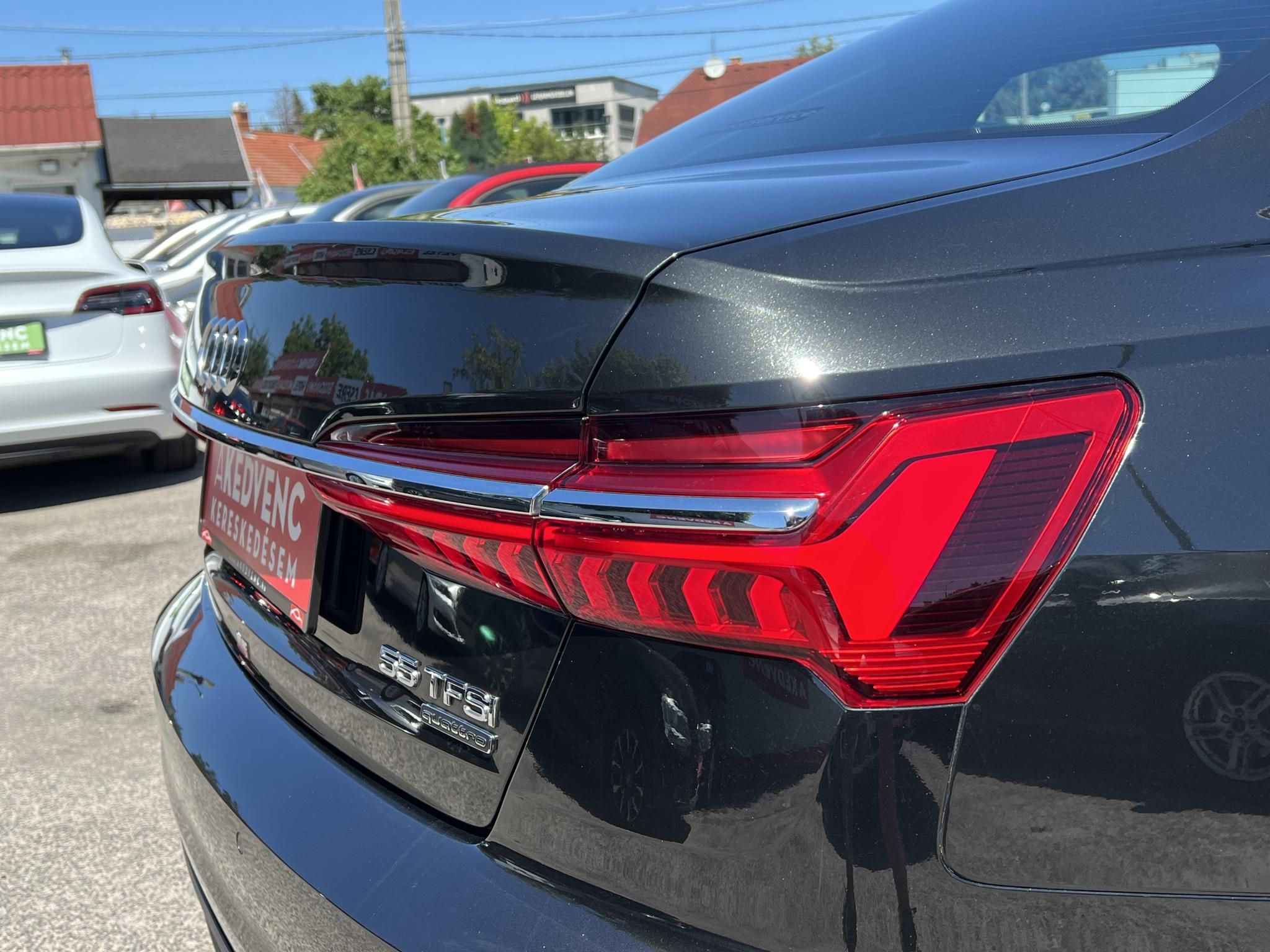 AUDI A6 55 TFSI Sport quattro S-tronic 97e km. LED Virtual Cockpit Memória Vajbőr Kamera Távtartó Sávtartó