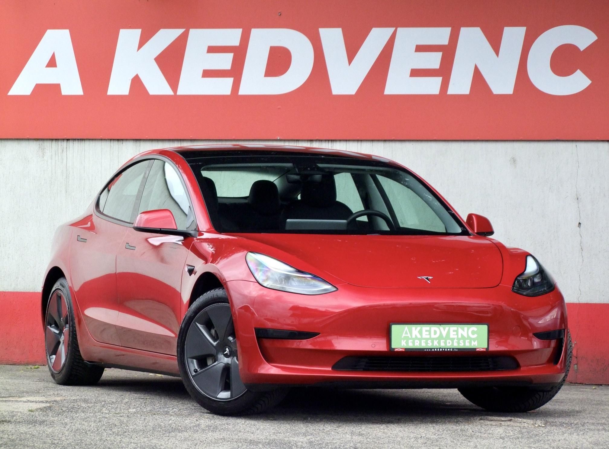 TESLA MODEL 3 Standard Range Plus Aut 80e km. mátrix LED. hőszivattyús. facelift. garanciális!