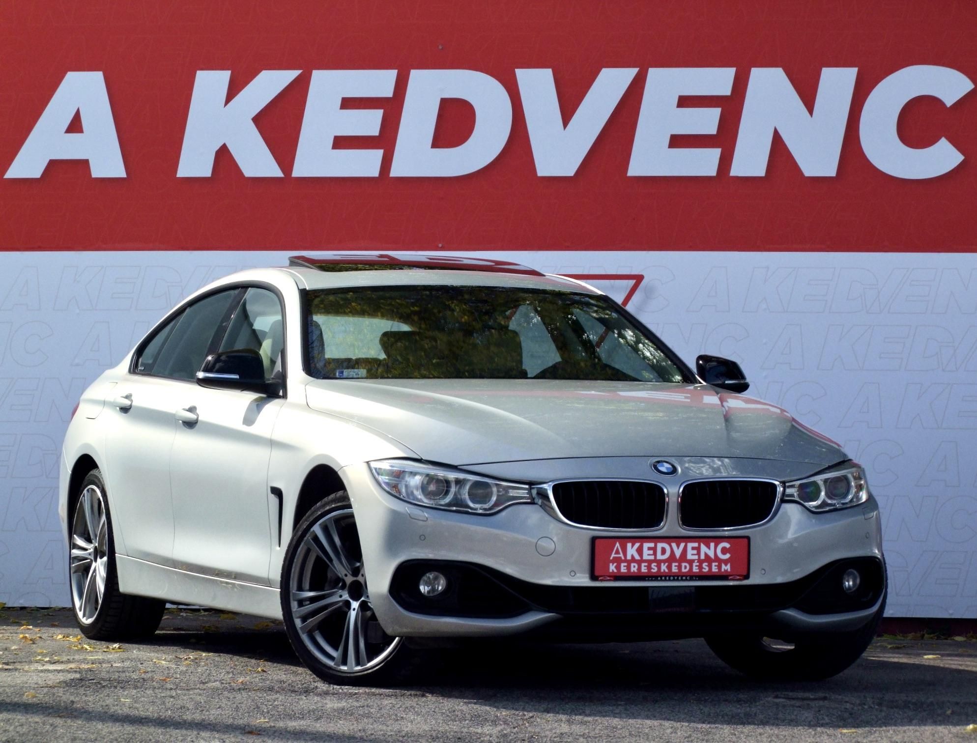 BMW 435d xDrive (Automata) Individual Grand Coupe Napfénytető Harman/Kardon Vajbőr Távtartó Téli-Nyári!