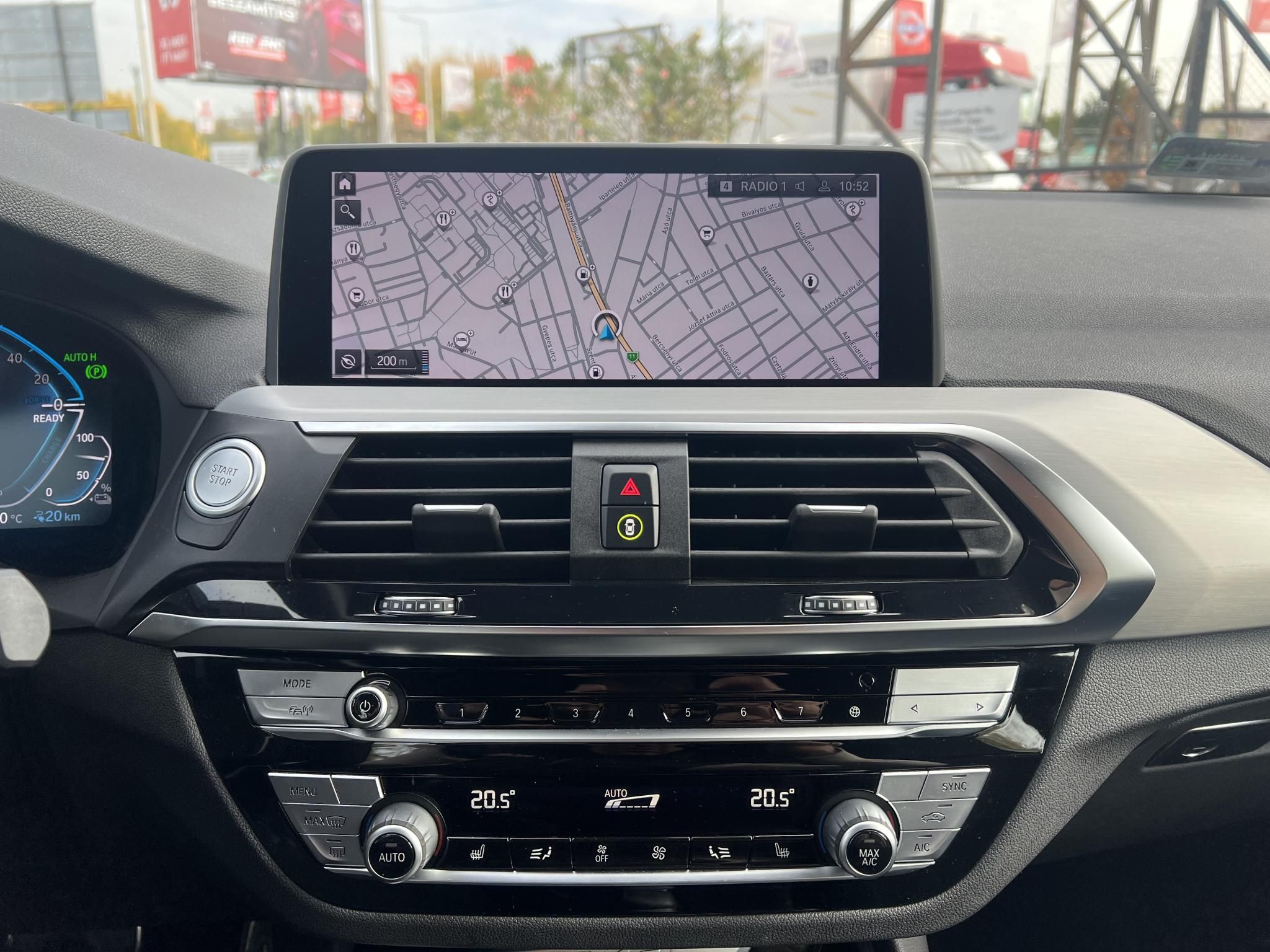 BMW X3 xDrive30e M Sport (Automata) Frissen szervizelt. Adaptív LED 360 kamera HUD Carplay Lejtmenet