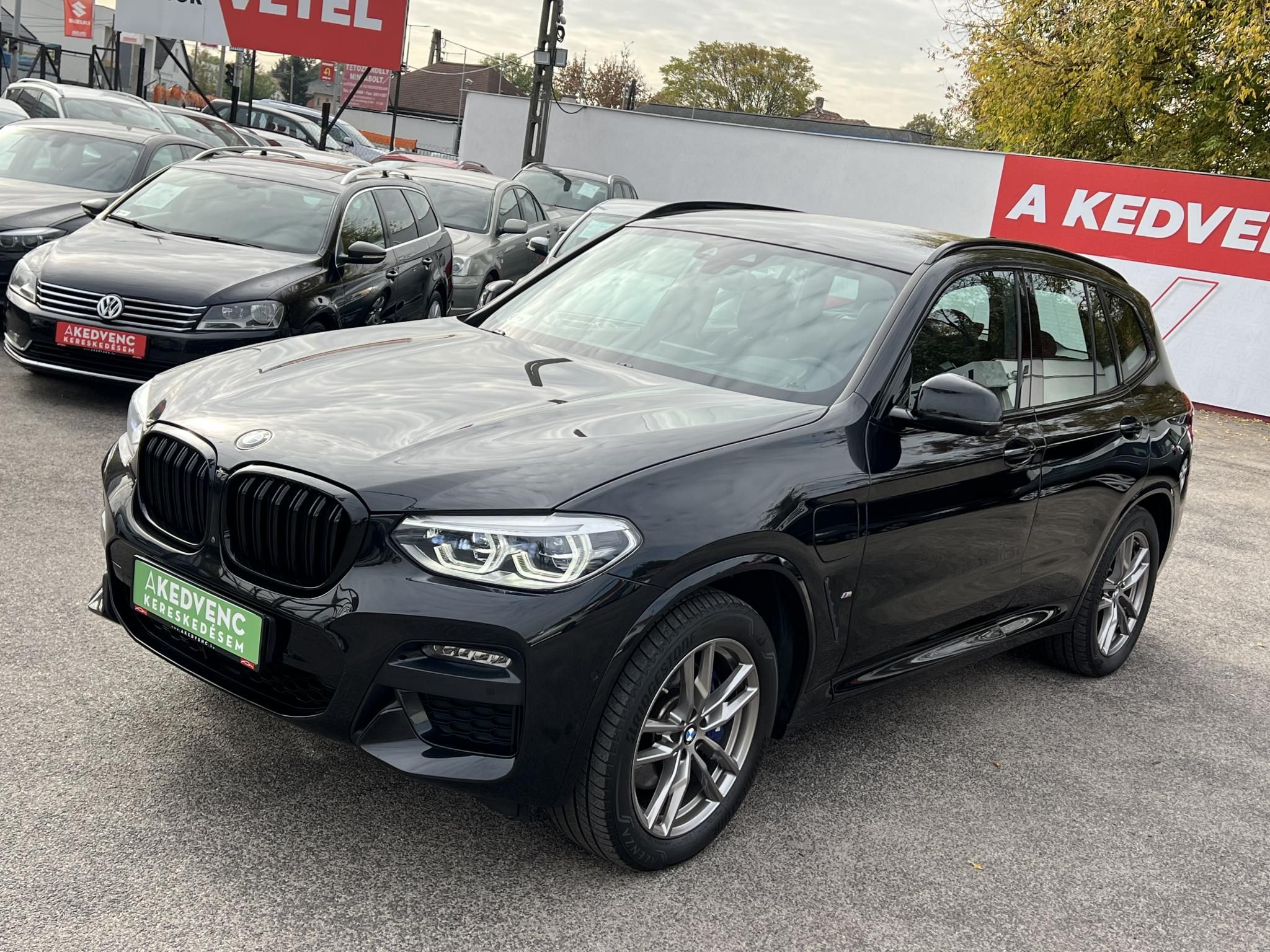 BMW X3 xDrive30e M Sport (Automata) Frissen szervizelt. Adaptív LED 360 kamera HUD Carplay Lejtmenet