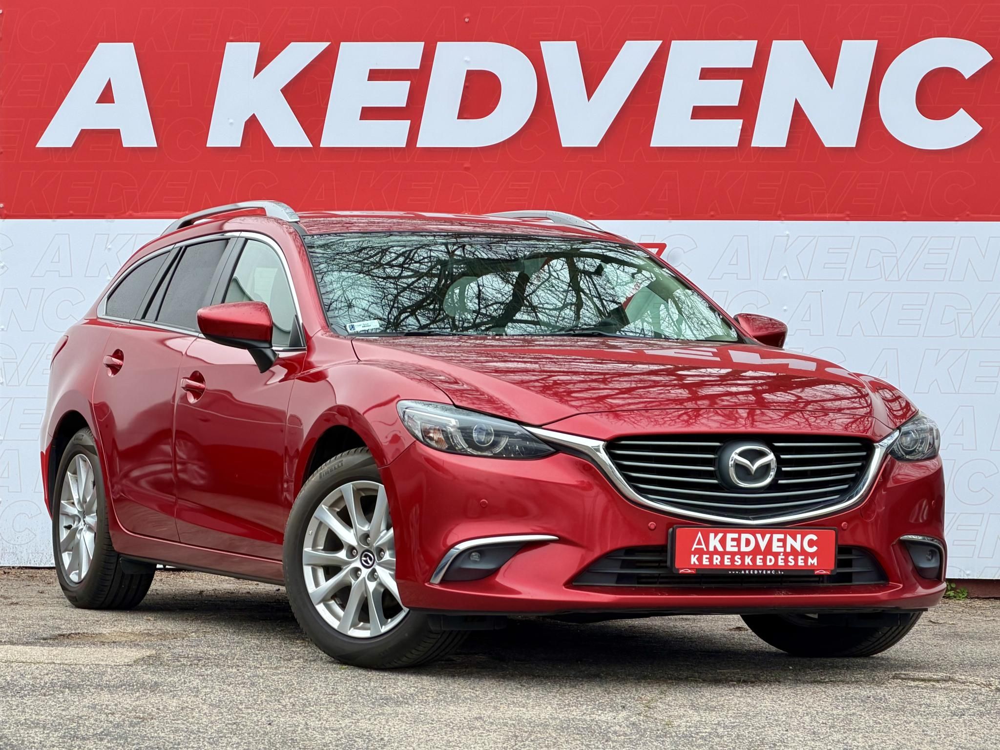 MAZDA 6 Sportkombi 2.2 CD Attraction M.o.-i. 1.tul. Tempomat Bluetooth Tolatóradar Márkaszervizelt!