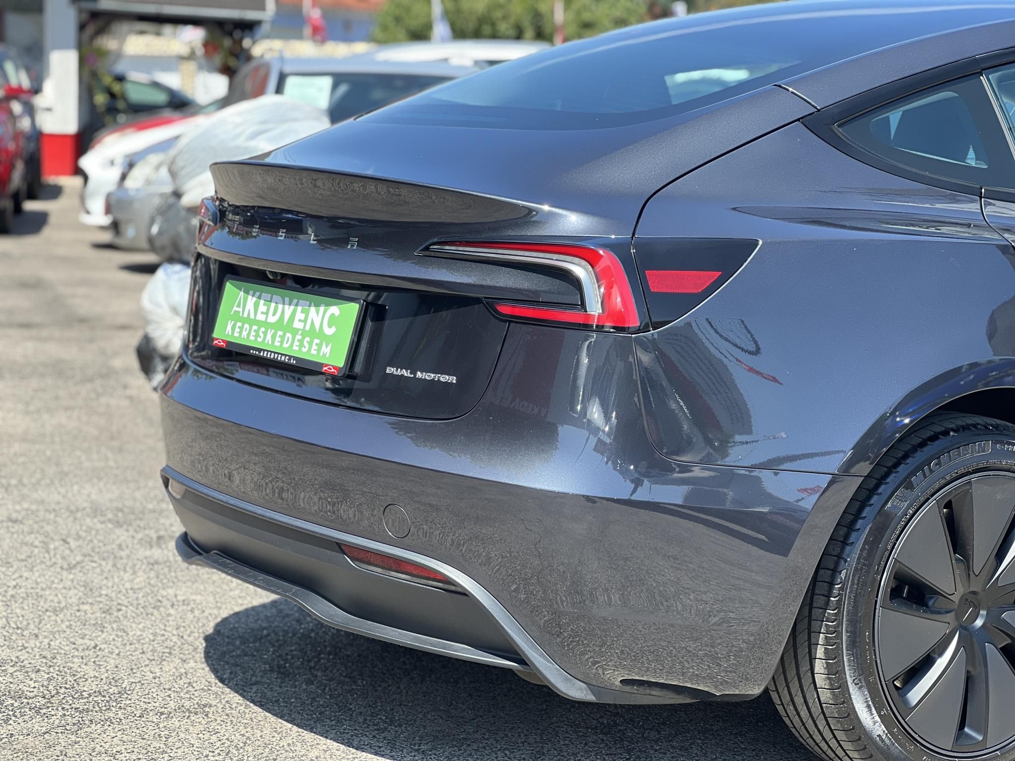 TESLA MODEL 3 Long Range AWD (Automata) HIGHLAND. 28e km. mátrix LED. ülésszellőztetés. hőszivattyú. garanciális!