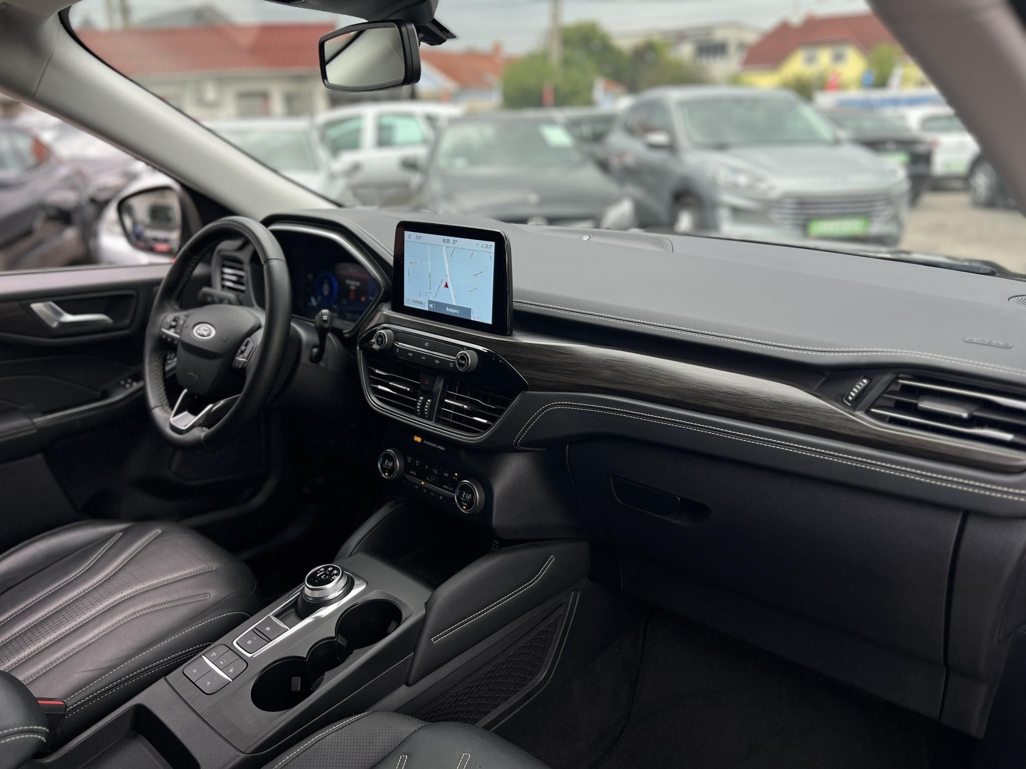 FORD KUGA 2.5 PHEV Vignale CVT 54e km. B&O hifi. head-up. bőr belső. virtual cockpit. CARPLAY!