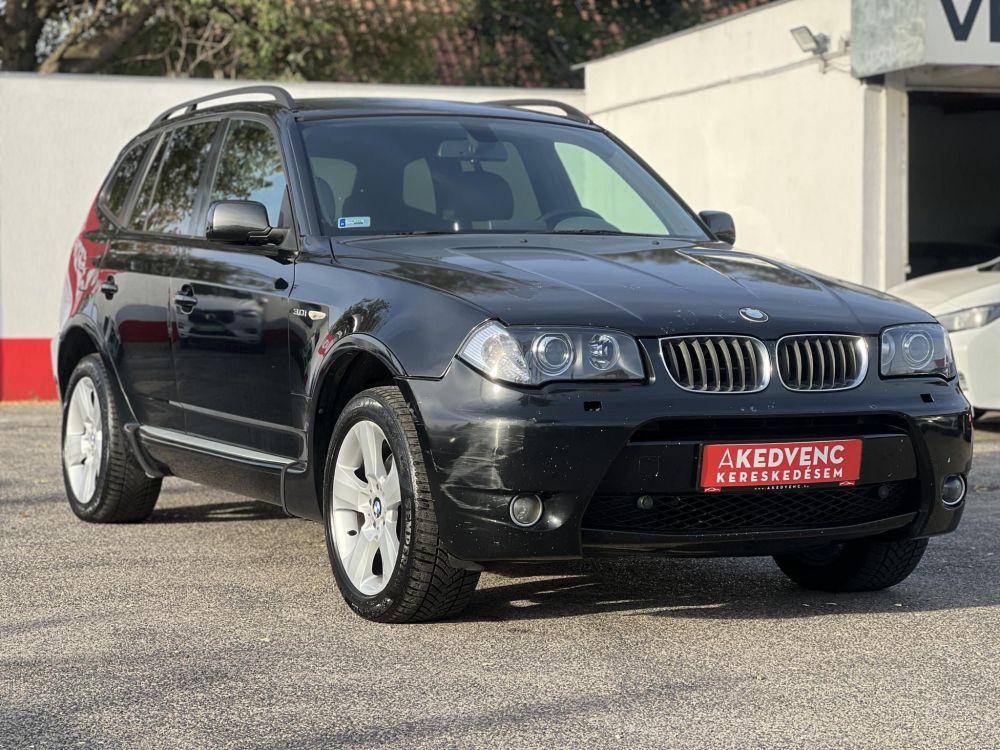 BMW X3 3.0 (Automata) xenon fényszórók. ülésfűtés. lejtmenet. memória. vonóhorog. bőr belső!