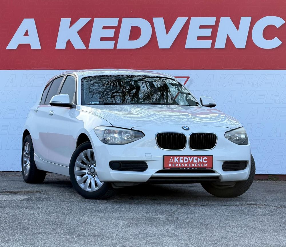 BMW 114d 140e km. Klíma Bluetooth 5L/100km!