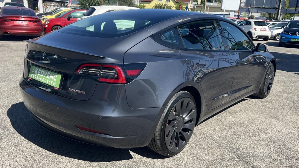 TESLA MODEL 3 Performance AWD (Automata) Kitűnő állapotú facelift PERFORMANCE. gyári garanciával!