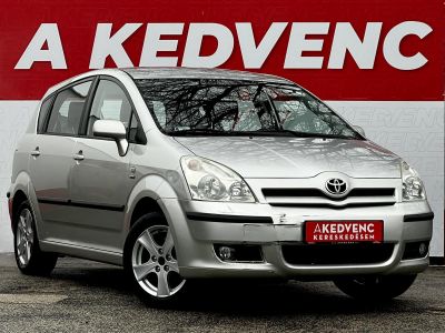 TOYOTA COROLLA VERSO 1.8 Linea Sol 7 személyes frissen szervizelt. tempomat. digit klíma. vonóhorog
