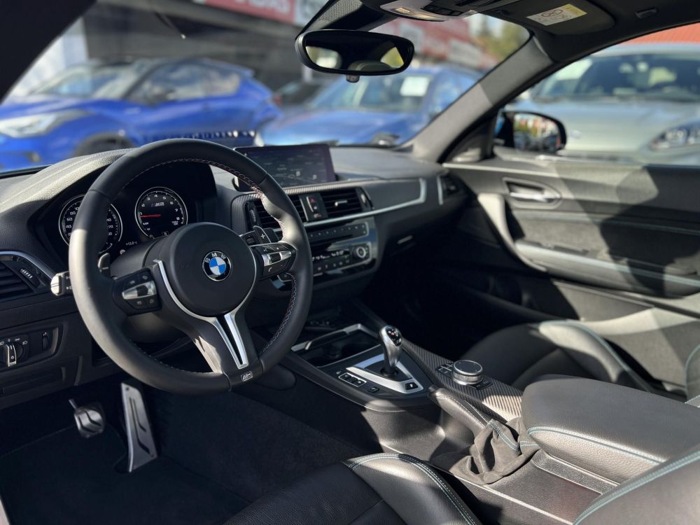 BMW M2 Competition DKG Tuningmentes. magas felszereltség. végig vezetett szervizkönyv. Apple carplay