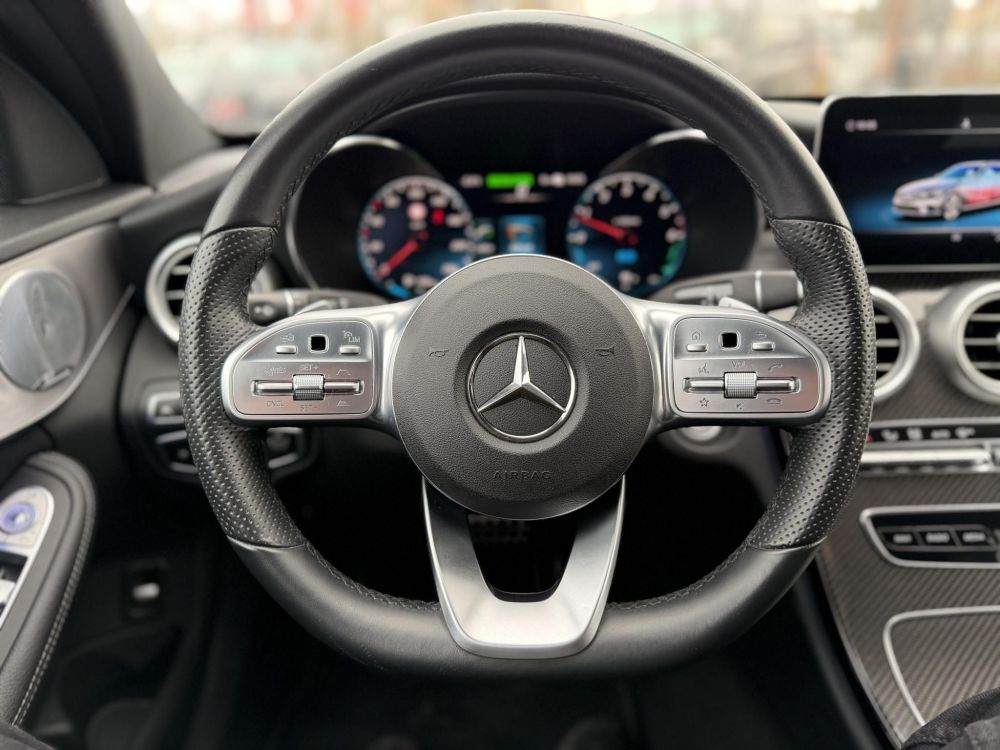 MERCEDES-BENZ C 300 T de EQ Power 9G-TRONIC AMG+karbon csomag. 88e km Burmester. teljes kerámia bevonat. ZÖLD rendszám