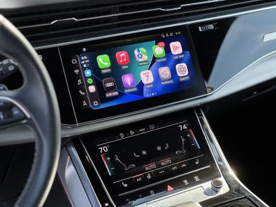 AUDI Q8 50 TDI quattro Tiptronic ic 77e km. M.o.-i. márkaszervizelt előélet. téli-nyári kerék szett!