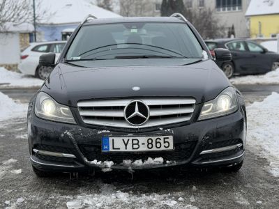 MERCEDES-BENZ C 220 T CDI BlueEFFICIENCY Avantgarde (Automata) Magyarországi Teljes szerviztörténet!