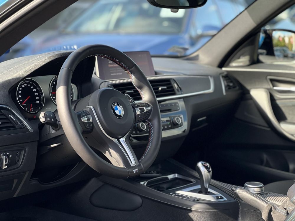 BMW M2 Competition DKG Tuningmentes. magas felszereltség. végig vezetett szervizkönyv. Apple carplay