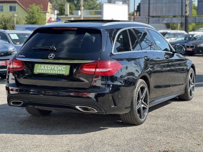 MERCEDES-BENZ C 350 e PLUG-IN HYBRID 7G-TRONIC AMG 93e km. panoráma tető. dokumentált előélet!