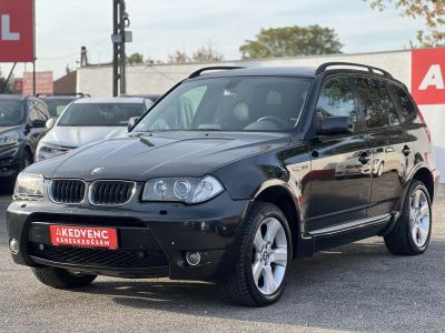 BMW X3 3.0 (Automata) xenon fényszórók. ülésfűtés. lejtmenet. memória. vonóhorog. bőr belső!