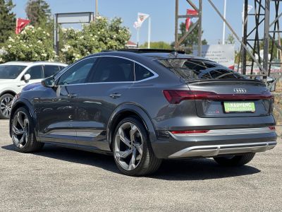 AUDI E-TRON Sportback 60 S quattro (Automata) 55e km. LED. panoráma tető. memória. CARPLAY. garanciális!