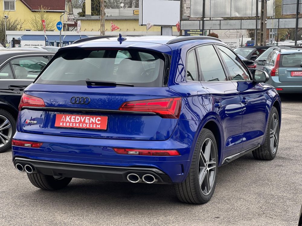 AUDI SQ5 55 TDI quattro Tiptronic ic 86e km. Virtual cockpit. Végig márkaszervizelt. Gyönyörű állapot!