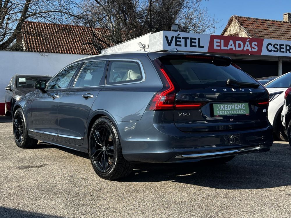 VOLVO V90 2.0 [T6] Recharge Inscription AWD Geartronic 63e km. Vajbőr belső. összkerékhajtás. frissen szervizelt!