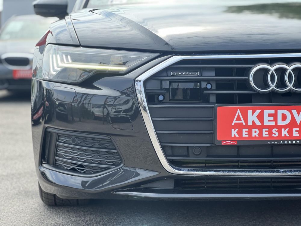 AUDI A6 55 TFSI Sport quattro S-tronic 97e km. LED Virtual Cockpit Memória Vajbőr Kamera Távtartó Sávtartó