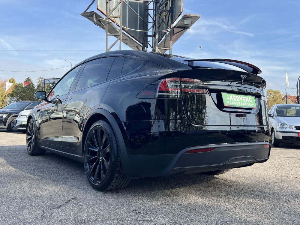 TESLA MODEL X Plaid (Automata) (6 személyes ) 1020 Lóerő. TRIPLE BLACK. a legjobb áron!