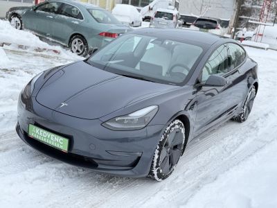 TESLA MODEL 3 Long Range AWD (Automata) 76e km. FEHÉR BELSŐ. mátrix LED. hőszivattyú. garanciális. megkímélt állapot!