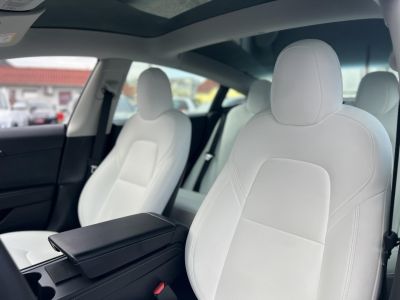 TESLA MODEL 3 Long Range AWD (Automata) 63e km. sérülésmentes. mátrix LED. hőszivattyú. premium hifi. FEHÉR BELSŐ!