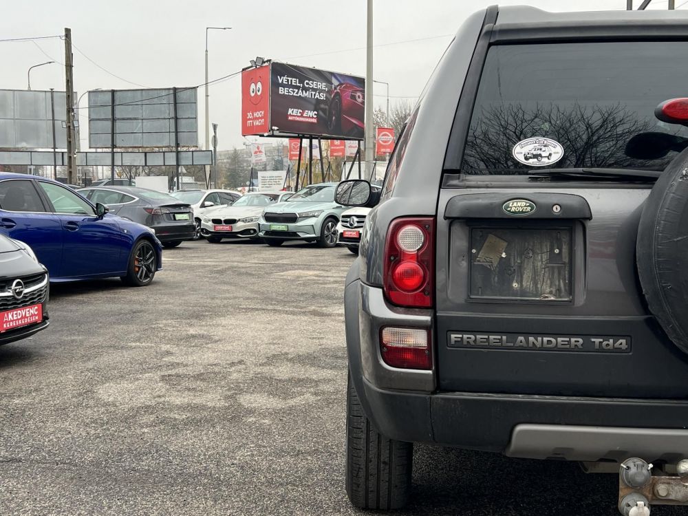LAND ROVER FREELANDER 2.0 TD4 SE Klíma Vonóhorog 4x4!