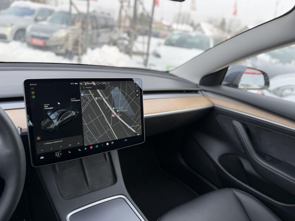 TESLA MODEL 3 Long Range AWD (Automata) 65e km. mátrix LED. hőszivattyú. prémium hifi. garanciális. kifogástalan állapot