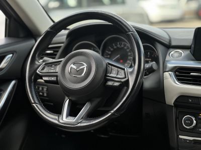 MAZDA 6 2.2 CD Revolution Top (Automata) Sávtartó 360 Head-up Kamera Fehér bőr belső!