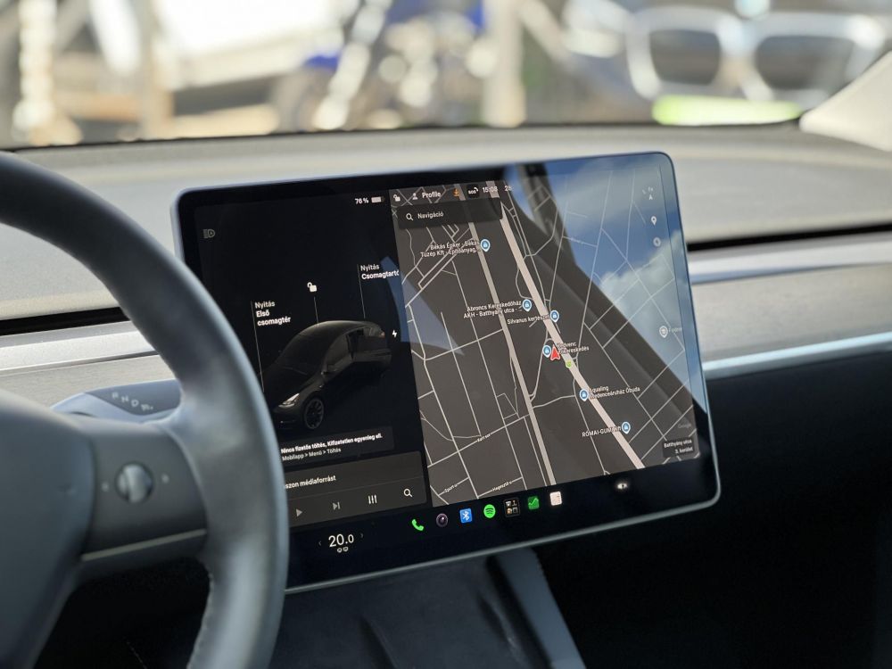 TESLA MODEL Y Long Range AWD (Automata) 109e km. mátrix LED. hőszivattyú. premium hifi. garanciális!