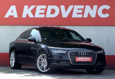 AUDI A7 Sportback 3.0 TDI quattro S-tronic [5 személy] S-line Magasan felszerelt! LED Napfénytető HUD Bose Navi Bőr