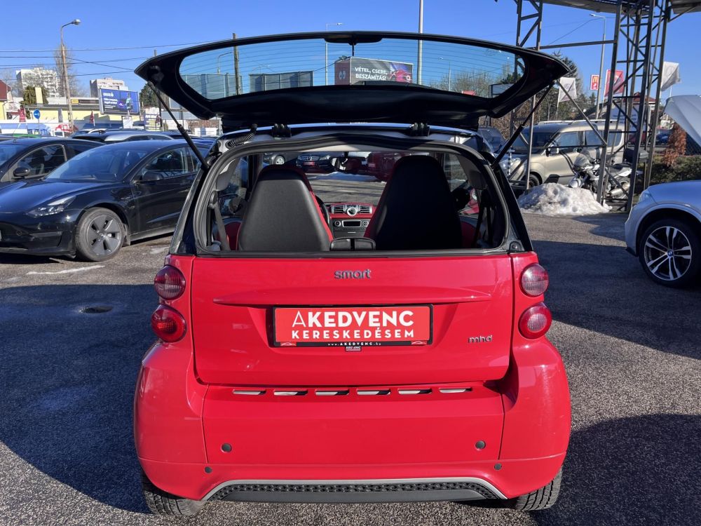 SMART FORTWO 1.0 Micro Hybrid Drive Pure Softouch COUPE 92e km. panoráma tető. frissen szervizelt