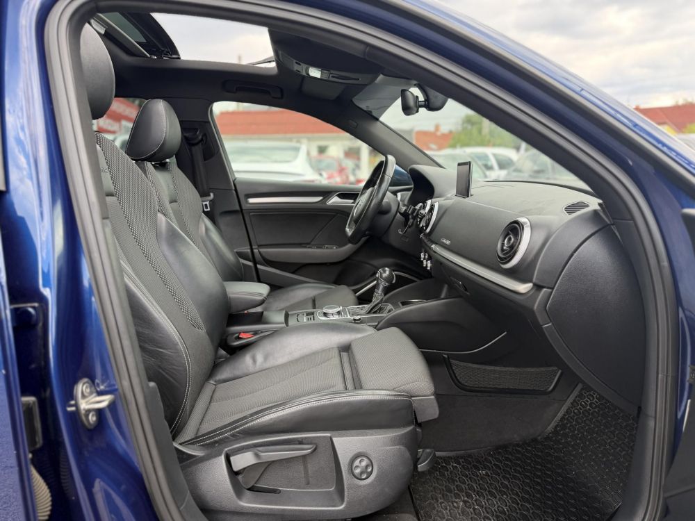 AUDI A3 Sportback 1.4 TFSI Ambiente S-tronic e-tron Bang and Olufsen. panoráma tető. 40km elektromos hatótáv. vezérlés cserélve!