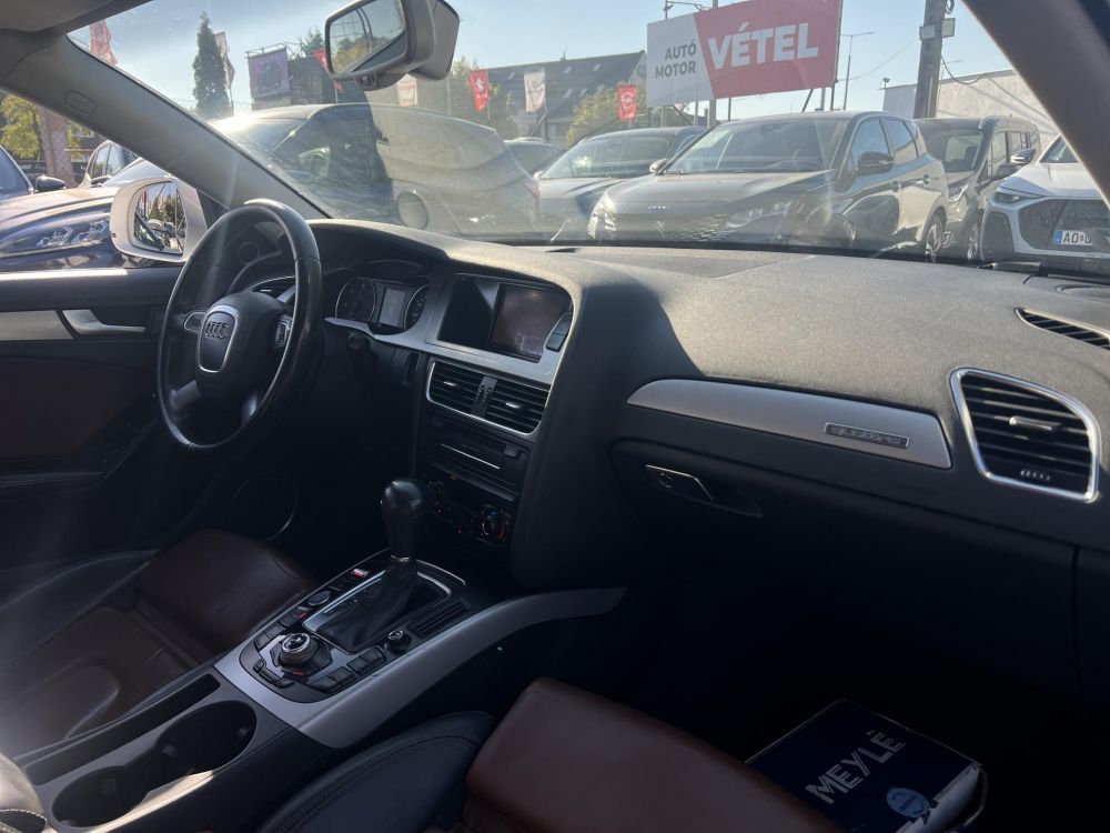 AUDI A4 ALLROAD 3.0 V6 TDI DPF quattro S-tronic Bang & Olufsen. ACC. bi-xenon. barna bőrbelső. téli-nyári kerék szett!