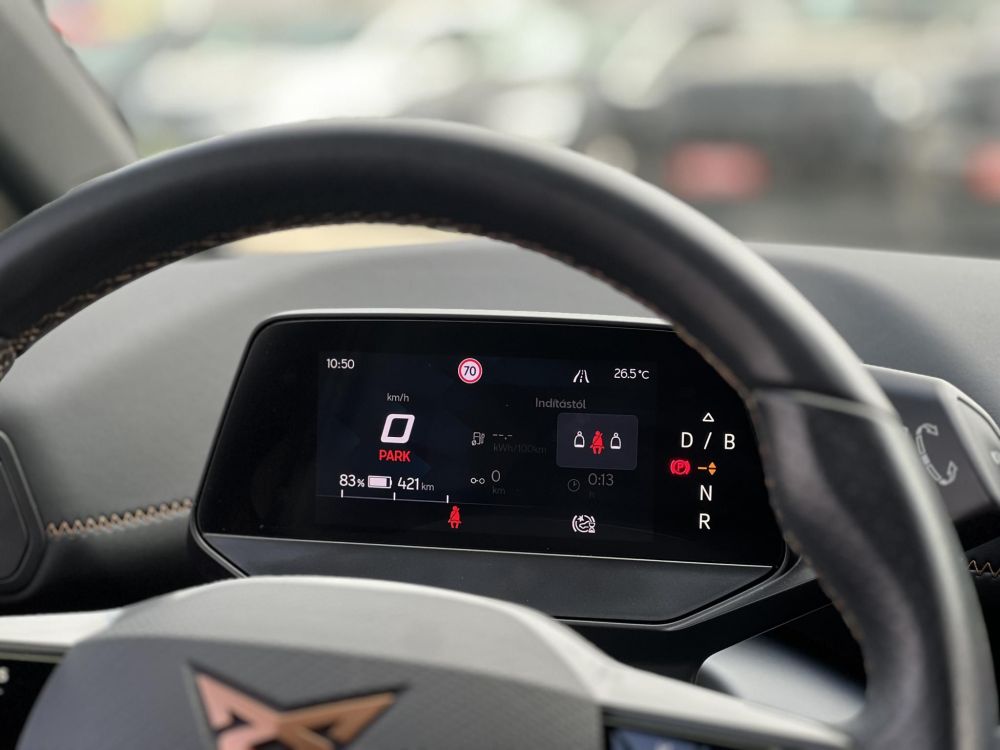 CUPRA BORN eBoost 77 kWh A legjobb konfig. 550km hatótáv. VAPOR GREY!
