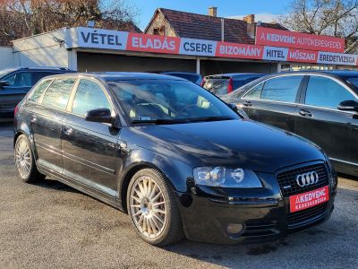 AUDI A3 3.2 V6 quattro Ambition DSG RITKASÁG! 250le. xenon. bose. barna belső