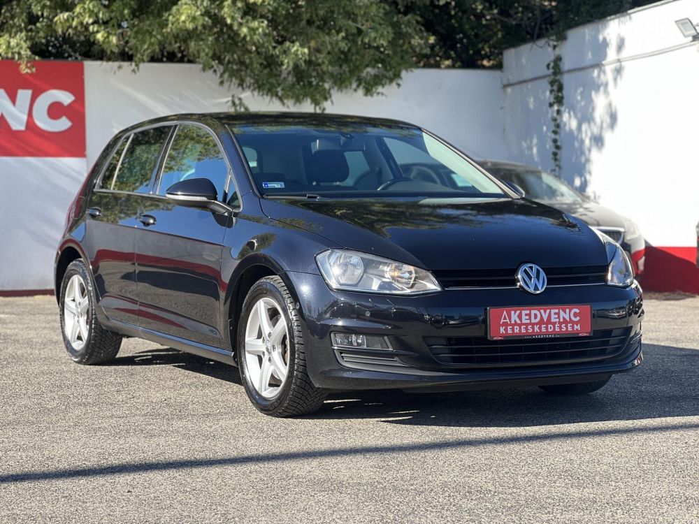 VOLKSWAGEN GOLF VII 1.4 TSi BMT Comfortline Klíma. Tempomat. Bluetooth. Gyári fényezés. Új vezérlés!