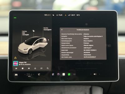TESLA MODEL 3 Long Range AWD (Automata) 78e km. AMD Ryzen. mátrix LED. hőszivattyú. garanciális!