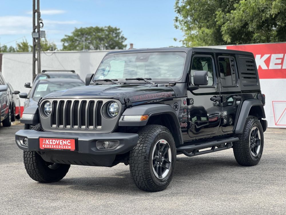 JEEP WRANGLER Unlimited 2.2 CRD Rubicon (Automata) MO-i 2.5t vonóhorog Magas felszereltség