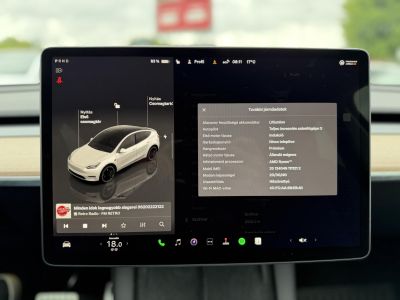 TESLA MODEL Y Performance AWD (Automata) 45e km. AMD Ryzen. mátrix LED. hőszivattyú. teljeskörű garancia!