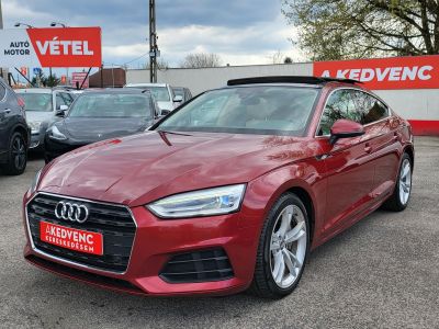 AUDI A5 Sportback 3.0 V6 TDI quattro S-tronic [5 személy] LED Panoráma Vajbőr Kamera Navi Ülésfűtés Vonóhorog