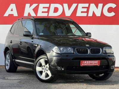 BMW X3 3.0 (Automata) xenon fényszórók. ülésfűtés. lejtmenet. memória. vonóhorog. bőr belső!
